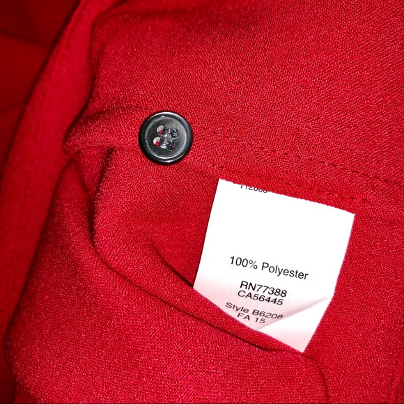 Madewell Red Tailored Tee in Red - XS - Picture 5 of 5